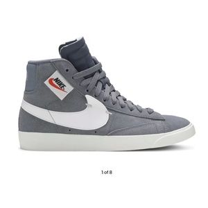 (Rare) 2018 Nike Blazer Mid XX Rebel in Grey - 7